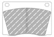 Ferodo Racing Brake Pad for Ford Falcon Competition 0