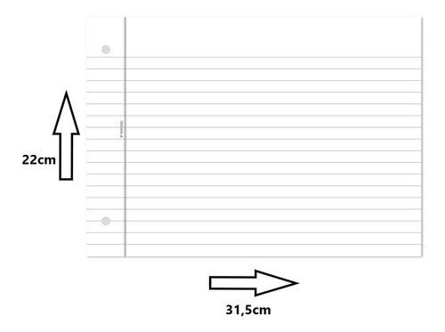 Norpac A5 Landscape Replacement Paper X48 Sheets 5