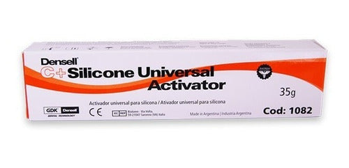 Silicona Activador Densell 35g Odontología Mecánica Dental 0