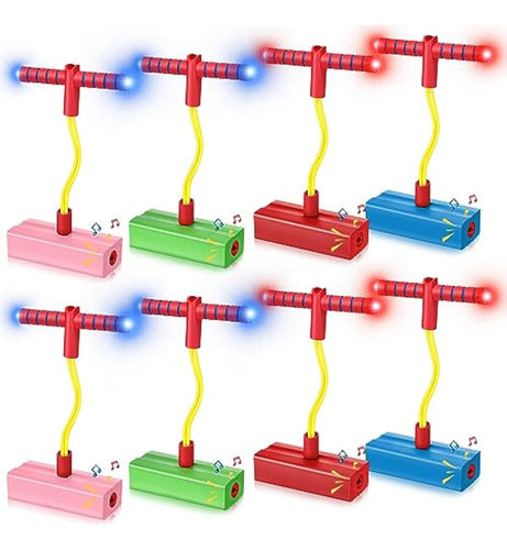 Jenaai 8-Piece Foam Pogo Jumper with LED Light 0