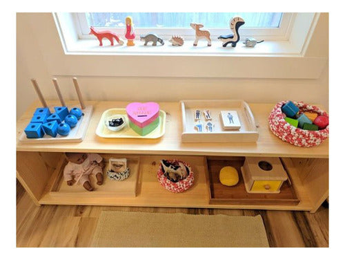 AP Creaciones Montessori Organizer Shelf - Nationwide Shipping 1