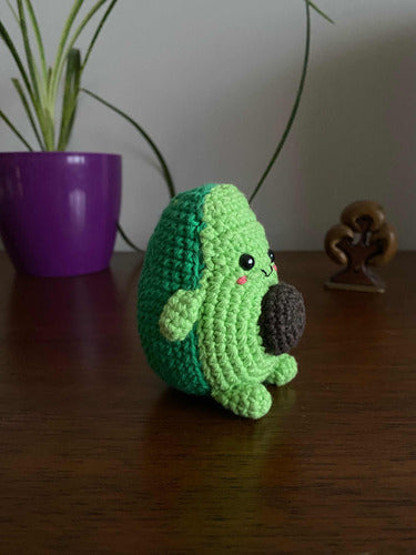 Palta Amigurumi - Avocado Tejido A Crochet 3