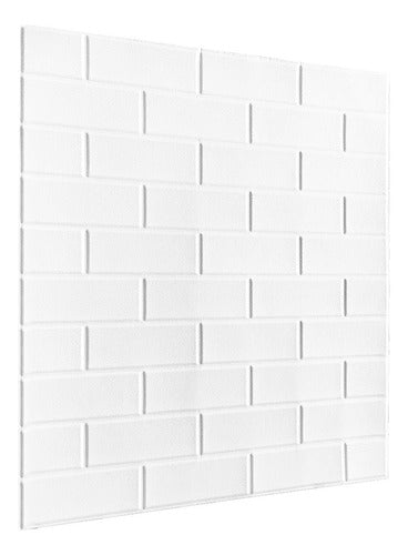 Self-Adhesive 3D Wall Covering Panel 70x78 cm Pack of 10 Units 24
