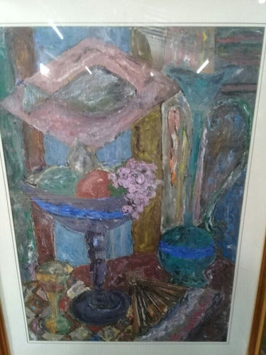 Pastel Al Óleo Del Autor Lanfranconi 2