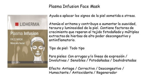Lidherma Facial Masks Kit X4 Single-Dose Sachets - Lidherma Mascarillas Faciales Kit X4 Sobres Unidosis