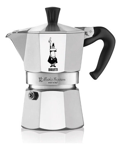 Bialetti Moka Express 6 Cups Original Italy 0