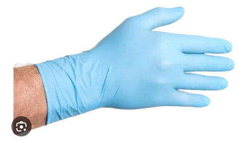 Nitrile Examination Gloves Powder-Free Box of 100 Units Bulk 0