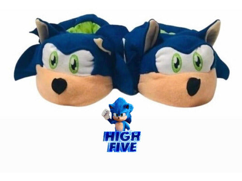 CS Sonic Thermal Quilted Slippers for Kids 0