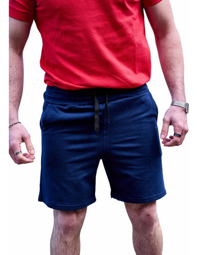 Pack of 2 Men's Rustic Lightweight Premium Print Bermuda Shorts 1