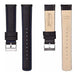 Ritche Genuine Leather Watch Band Black Blue Sil 22mm 4