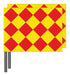 Rapi Arte 2 Referee Assistant Flags with Pole Offer!!! 3