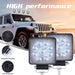 Kit Light 5 Auxiliary LED Lamps for Motorcycle ATV Sand Buggy 1