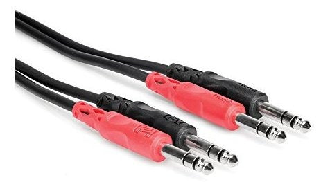 Hosa Css-202 Doble Trs De 1/4 PuLG. Con El Mismo Cable De In 0