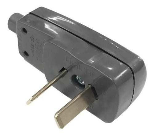 Richi Male Electrical Connector with Lateral Outlet and 2 Legs 0