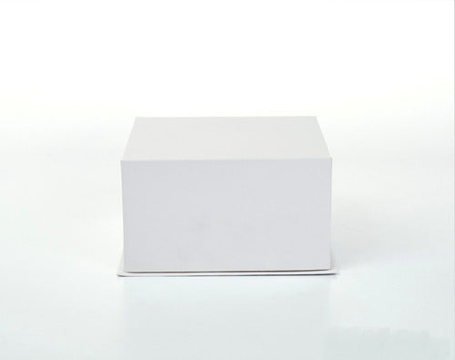 Set of 50 Base Tray Boxes + Lid 23 X 23 X 13 cm for Cakes & Pastries - Bauletto 2