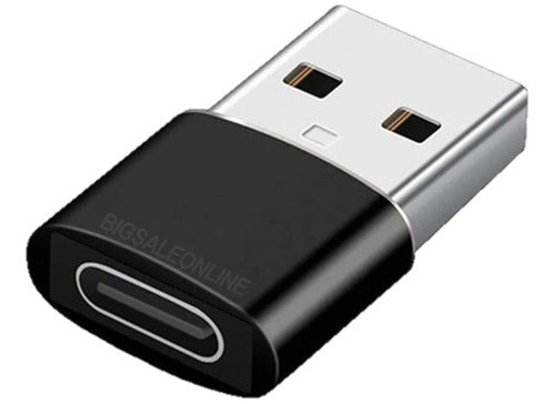 Int.Co Type C Female to USB Male Adapter for Charging 0