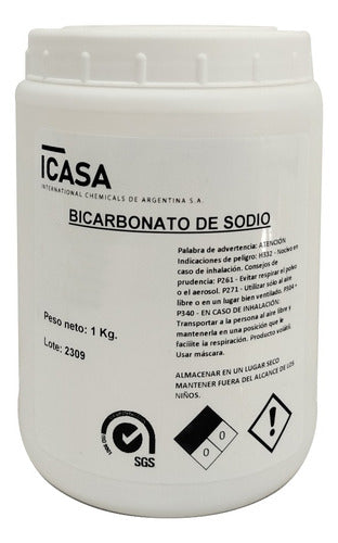 Bicarbonato De Sodio 1kg Apto Alimenticio Maxima Calidad 0