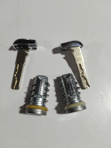 Original Fiat Argo Toro Cylinder Keys Kit 1