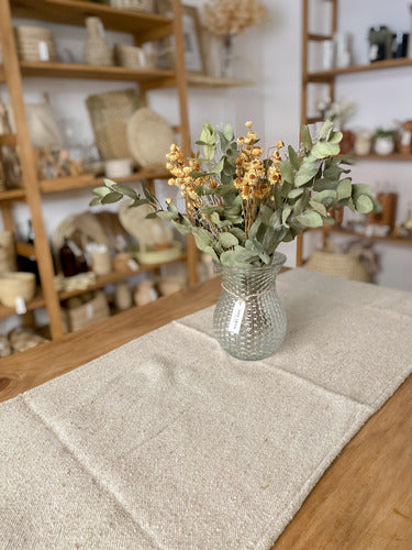 Inversa Deco Rustic Table Runner Eco-Friendly Wool Handcrafted Offer 3