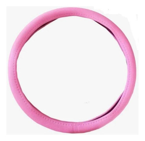 CeE 38 Cm Pink Steering Wheel Cover 0