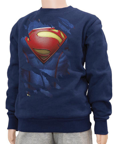 Maritershop Superheroes Ragged Body Hoodie Superman Batman Spiderman 3