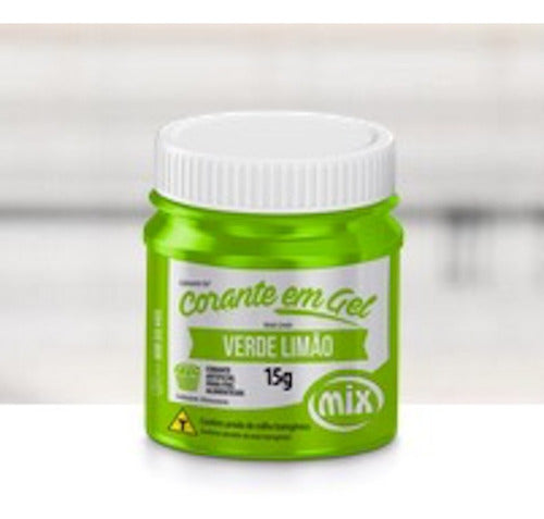 Mix Gel Food Color 15 Gr. Lemon Green for Baking 0