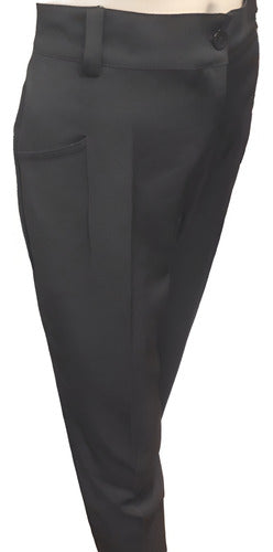 Generic High-Waisted Straight Leg Dress Pants for Women 6