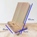 Generic Natural Pine Wood Cell Phone Holder 1