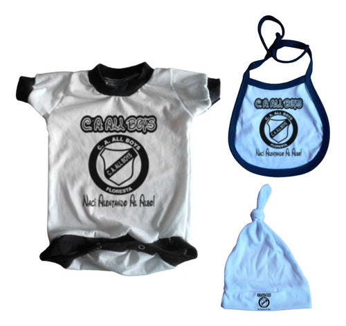 Set Baby Layette X3 Body + Extras All Boys M02 0