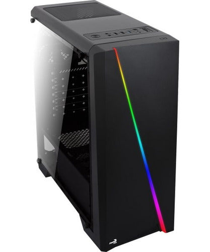 Gabinete Gamer Atx Cylon Preto - Aerocool 0