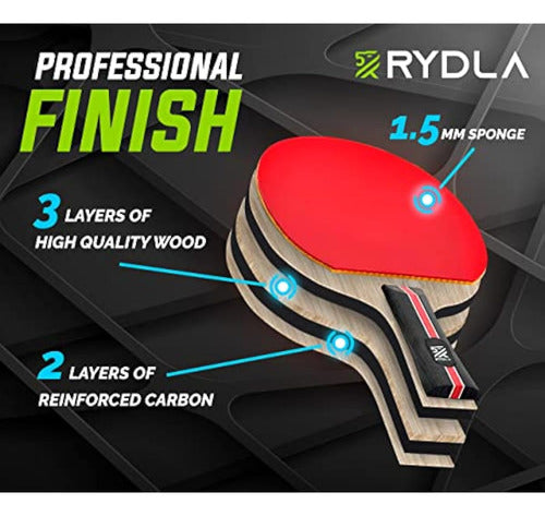 RYDLA Professional Ping Pong Paddle: A Table Tennis Racket 2
