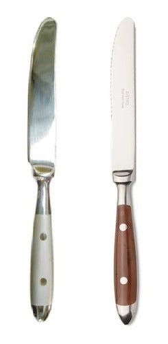 Le Toton Casa Bistro Wood Dessert Knife Set Offer 1