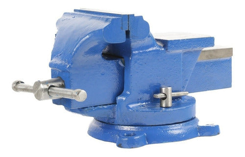 KLD 4-Inch Rotary Base Bench Vise 0