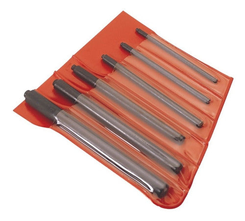 GD Tools Extractor Pins Set 3-9.5mm (6 Pieces) Chrome Vanadium 0
