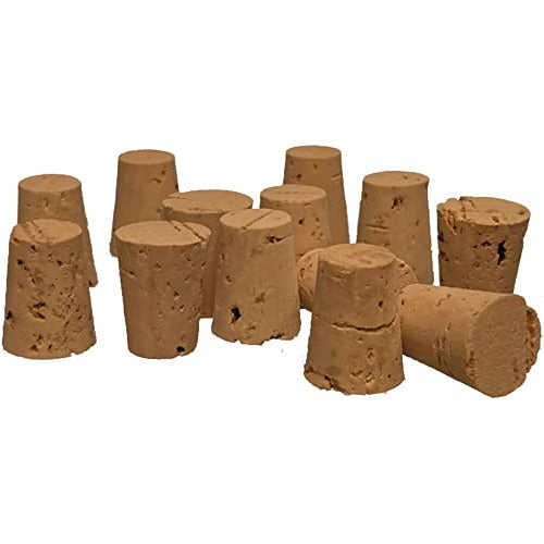 Karter Scientific Mini Corks Size 1 Diameter 11mm /8mm X Height 15mm 1 Pack of 25 0