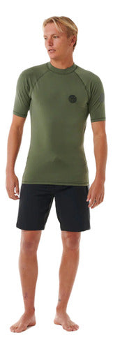 Lycra Rip Curl Icons Upf Brushed - Verde - La Isla 2