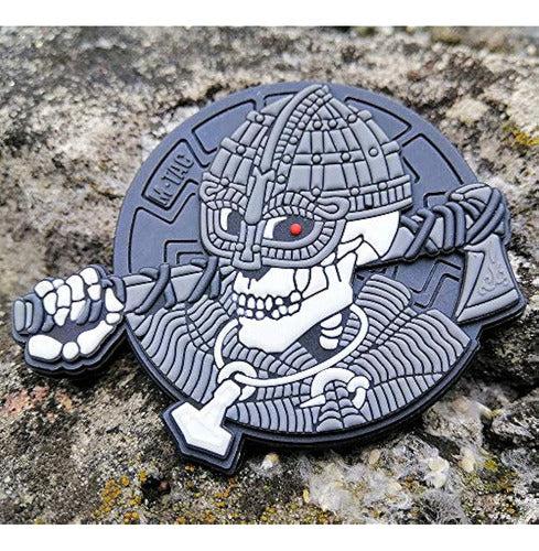 M-Tac Morale Patches Undead Viking Tactical Army Patch 3D PVC 2