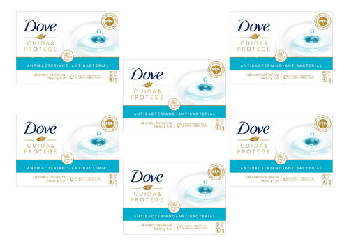 Dove Care & Protect Antibacterial Bar Soap Kit X6 0