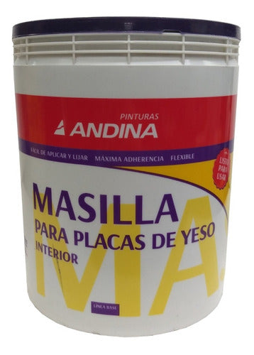 Andina Masilla Placas De Yeso Durlock 5kg Scalise 0