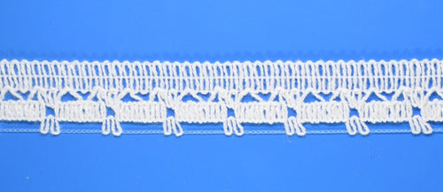 ST Puntillas 491 - Cotton Lace - Width 1.5 Cm X 50 Mts 1