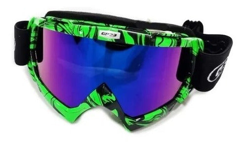 Punto Extremo Mirrored Tinted Goggles Delisio 0