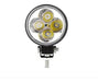 Faro Circular 4 Leds 12 Watts 9v / 36v 8 Cm X 8 Cm X 4,5 Cm 0