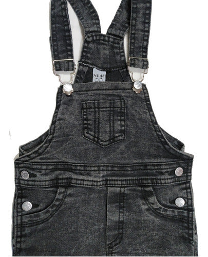 Jean Overall for 1-3 Years Old Boy/Girl Elastic Jumpsuit 21