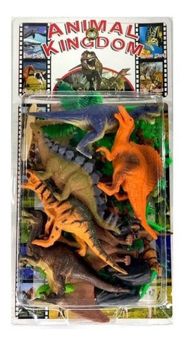 Toy Dinosaur Play Set in Blister Pack for Kids - GymTonic 1