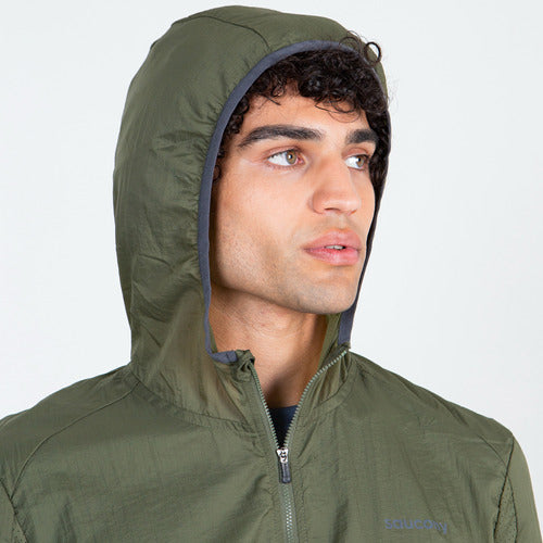 Saucony Elevate Packaway Windbreaker Jacket for Men - Lightweight Tyttennis 2