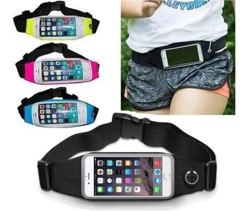 Rinonera Expandable Running Waist Pack for Cell Phone, Keys, and Documents 2