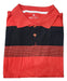 Men's Premium Imported Striped Cotton Polo Shirt in Special Sizes 21