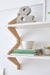 White Luca Shelf/Bookcase 1