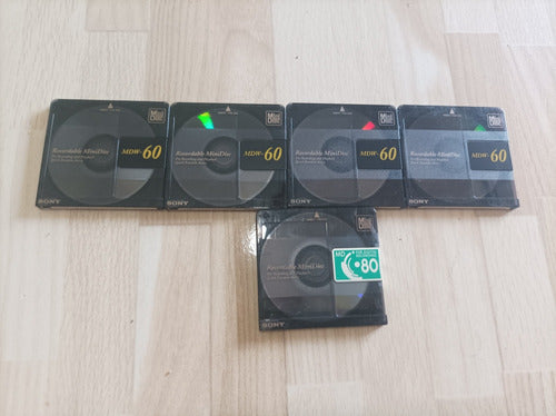 Lote Md Minidisc Sony 1