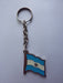 Mundial Metal Keychain - Argentina Flag 1